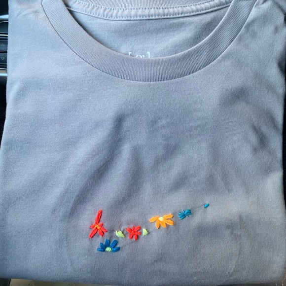 Tops Handmade Embroidery Small Business Poshmark